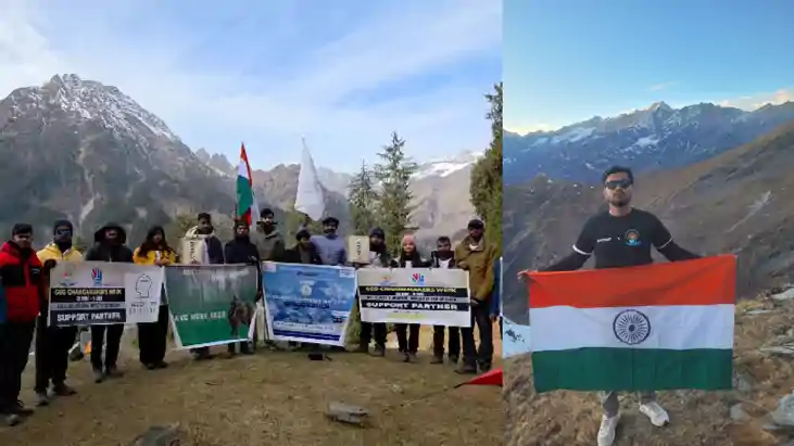 Bihar News : बेगूसराय के सौरभ जायसवाल ने पतल्सू शिखर पर लहरा