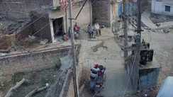 Naeada Bike stolen in broad daylight CCTV footage shows thief carrying bike on foot