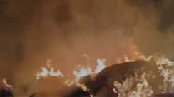 नवादा में भीषण आग,धान से भरे खलिहान में लगी, लाखों की फसल नष्ट