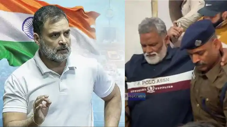 Rahul Gandhi attacks Pappu Yadavs arrest 