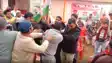  Congress Meet Turns Violent After Defeat Fists Fly Before Chief