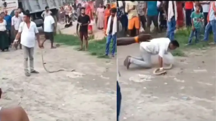 Bihar news - सांपों को जीवनदान देने वाले की जिंदगी का सांप न Bihar news - सांपों को जीवनदान देने वाले की जिंदगी का सांप न