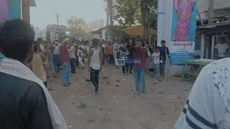 Clash during Tajiya procession of Muharram in Vaishali Clash during Tajiya procession of Muharram in Vaishali