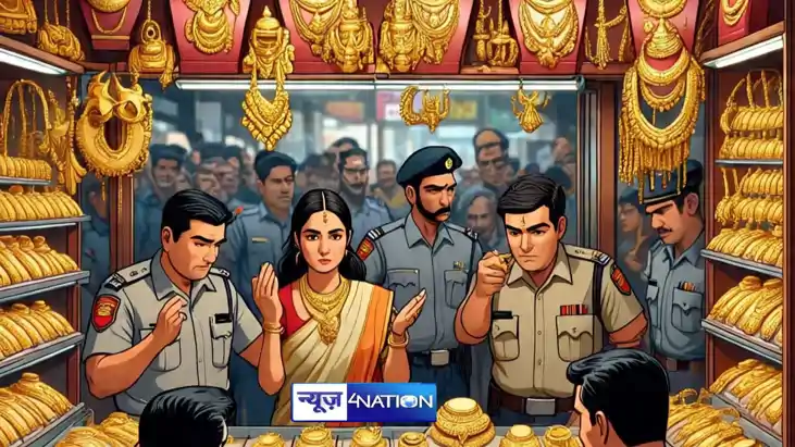 Raid on three wholesale gold jewelery traders of Patna Raid on three wholesale gold jewelery traders of Patna