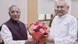 Nand Kishore Yadav met Nitish Kumar