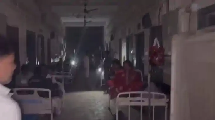 Sadar Hospital Fire After Short Circuit Oxygen Halted Woman 