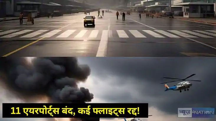 11 airports of North India closed 11 airports of North India closed