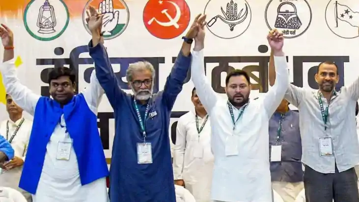 बिहार चुनाव 2025: मुकेश सहनी का दावा—'महागठबंधन की सरकार तय, बिहार चुनाव 2025: मुकेश सहनी का दावा—'महागठबंधन की सरकार तय,