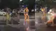 si dilshad regulates traffic barefoot in rain