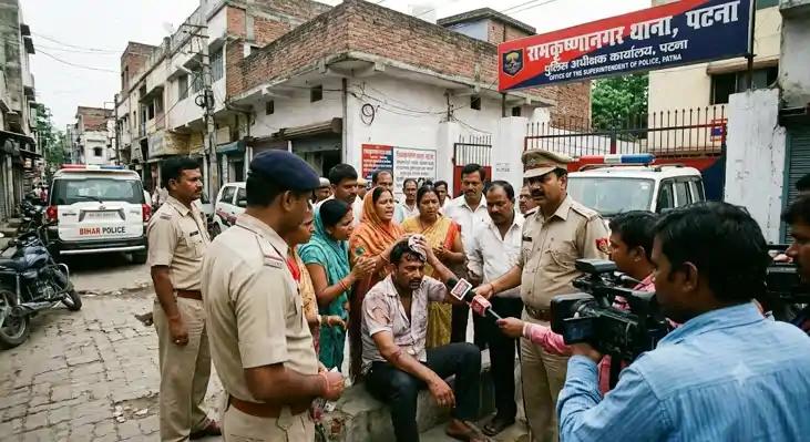 Patna Ram Krishna Nagar Police Station: घूस लेने और मारपीट क