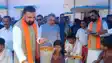 CM Samrat Feeds Flood Victims 