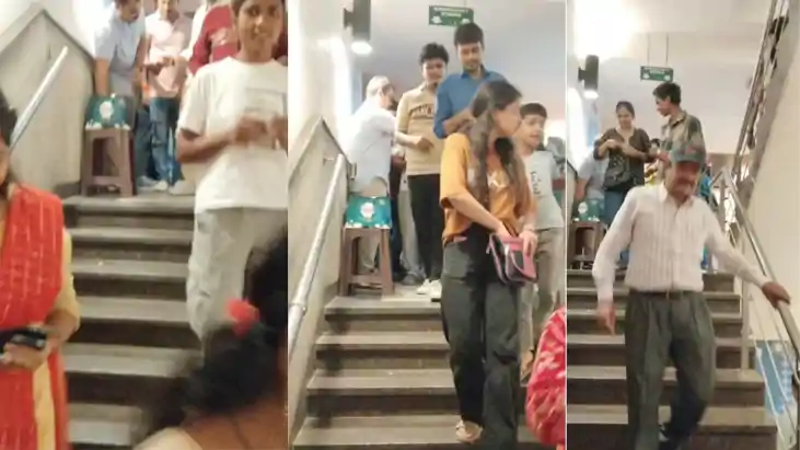फिल्म 'हनुमान अंश' के शो के बाद दर्शकों को बांटी गई हनुमान च