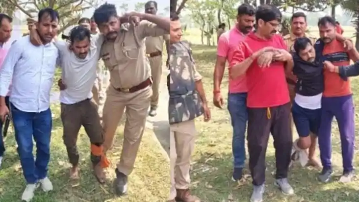 बिहार के 25 हजार के ईनामी को यूपी पुलिस ने साथी संग ठोका