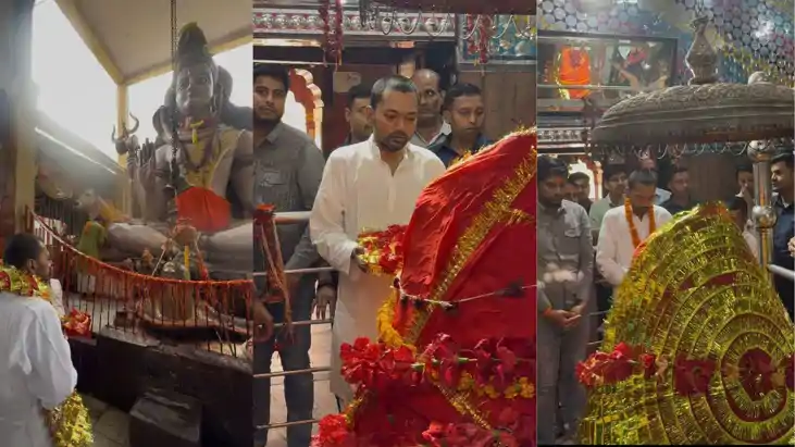 राजनीति में बड़ी पारी से पहले आशीर्वाद? निशांत कुमार ने आमी 