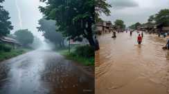 Bihar weather:प्रलय का पैगाम,  अगले 48 घंटे में इन जिलों में भारी बारिश की चेतावनी, IMD ने जारी किया ऑरेंज अलर्ट, बिहार में जल-प्रलय से हाहाकार