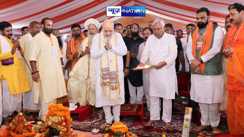  foundation stone of Janaki temple in Punauradham
