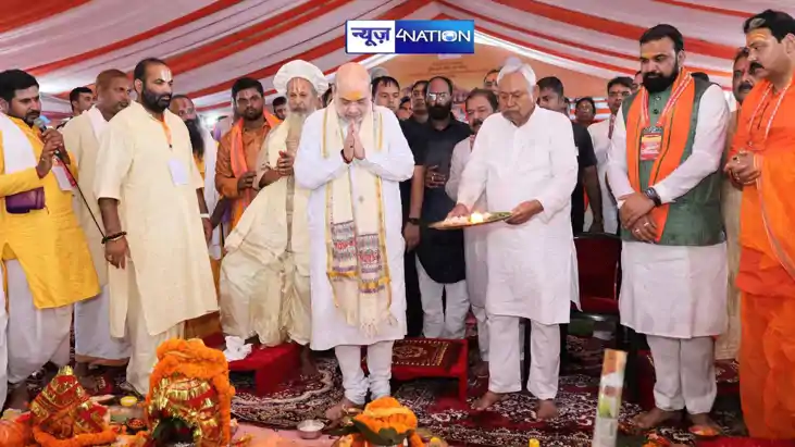  foundation stone of Janaki temple in Punauradham