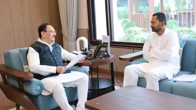 Nishant Met JP Nadda