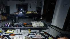Patna Raid at Nitish hideouts shocks police rifles pistols ammo