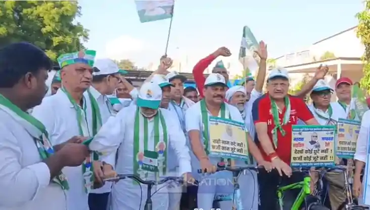 JDU voter awareness cycle rally JDU voter awareness cycle rally