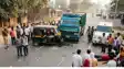 maner danapur road accident auto truck collision