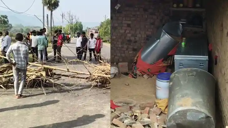 Elephant rampage in Nawada 