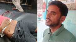 NH-27 पर भीषण सड़क हादसा, अज्ञात वाहन की टक्कर से सड़क निर्माण कर्मी की मौत