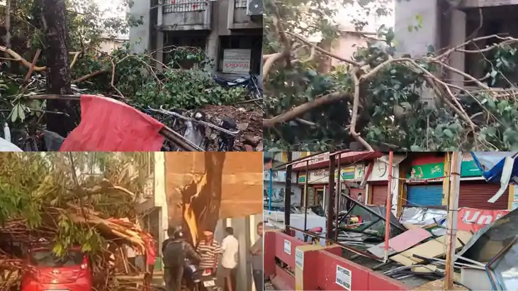 पटना में कुदरत का कहर: तेज आंधी और बारिश से जनजीवन अस्त-व्यस