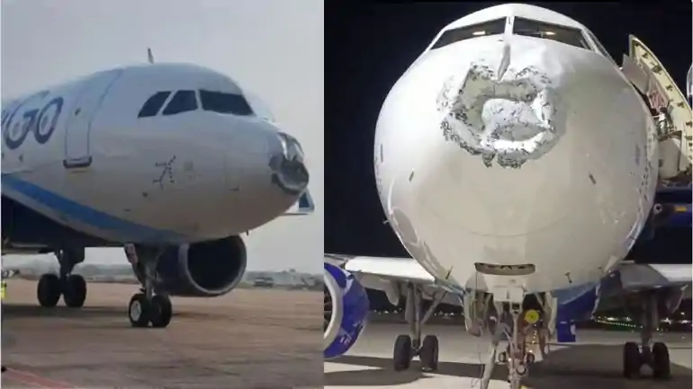 IndiGo Flight Hit by Lightning