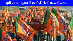 यूपी पंचायत चुनाव: बीजेपी का बड़ा फैसला, सांसद-विधायक और मंत्रियों के परिजन नहीं लड़ पाएंगे चुनाव