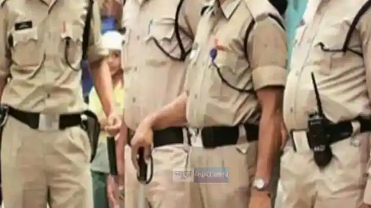 Bihar police attacked Bihar police attacked