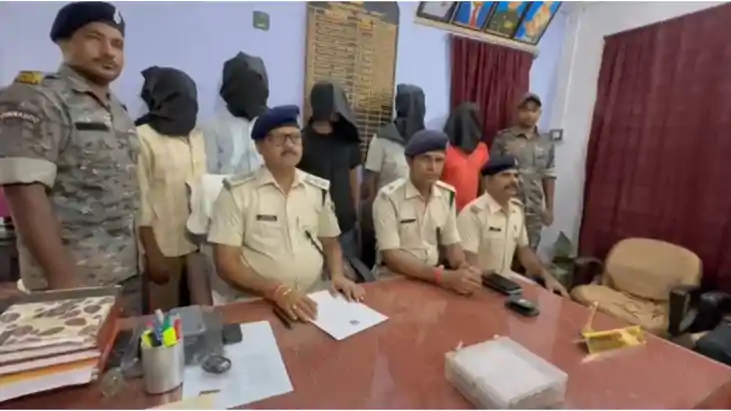 सस्ते लोन का झांसा देकर साइबर ठगी करने वाले गिरोह का पर्दाफा