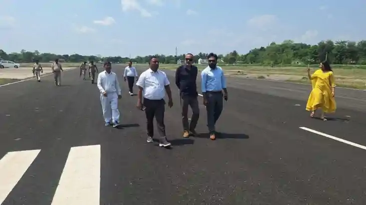 वीरपुर हवाई अड्डे पर अचानक पहुँची 6 सदस्यीय टीम, क्या बदलने 