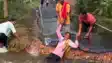 Bagmati Fury Bamboo Bridge Breaks Youth Swept Away