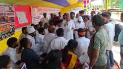 PhD Holders on Hunger Strike in Patna