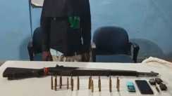  American rifle 20 live cartridges recovered from car in Patna