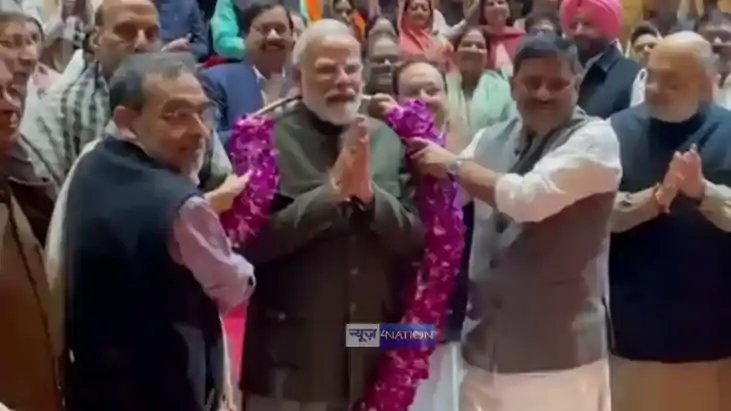 felicitate PM Modi for victory in Bihar