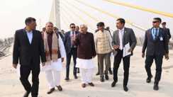 Bihar News:विकास की रफ़्तार पर नीतीश की नजर, कच्ची दरगाह-बिदुपुर सिक्स लेन पुल का अचानक किया निरीक्षण, एजेंसी को दी कड़ी हिदायत