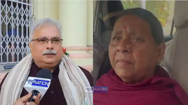 Rabri Devi /BJP MLC Devesh Kumar  