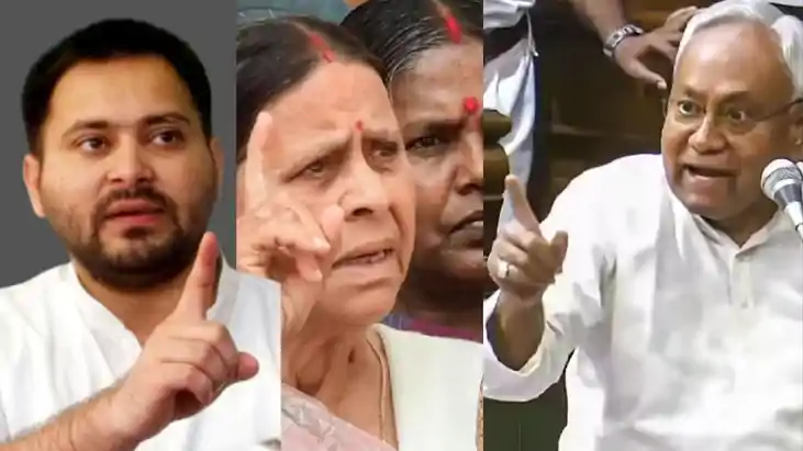 सौभाग्यवती पूर्व सीएम को कहा -लड़की? तेजस्वी का नीतीश पर सबस