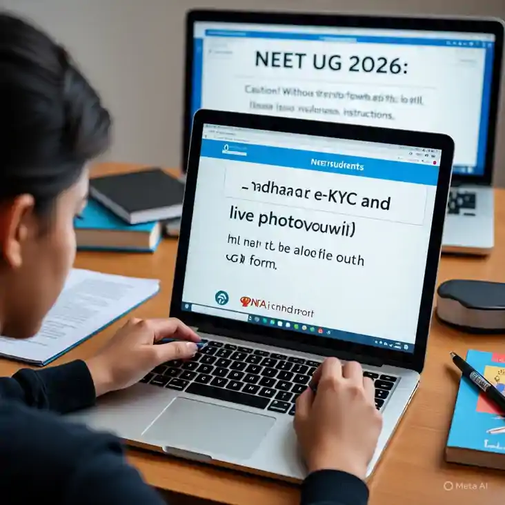 NEET UG 2026: सावधान! बिना आधार ई-केवाईसी और लाइव फोटो के नह
