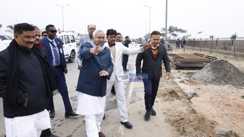Nitish Kumar inspected  J.P. Gangapath