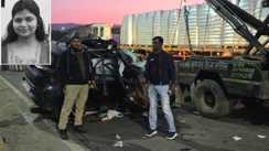 भीषण सड़क हादसा: पूर्व गृहमंत्री की बेटी और कांग्रेस प्रवक्ता के बेटे समेत 3 की मौत, बर्थडे पार्टी से लौट रही थी कार