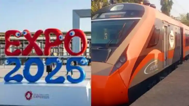 Railway news - वंदे भारत ने जीता जापानियों का दिल, ओसाका एक् Railway news - वंदे भारत ने जीता जापानियों का दिल, ओसाका एक्