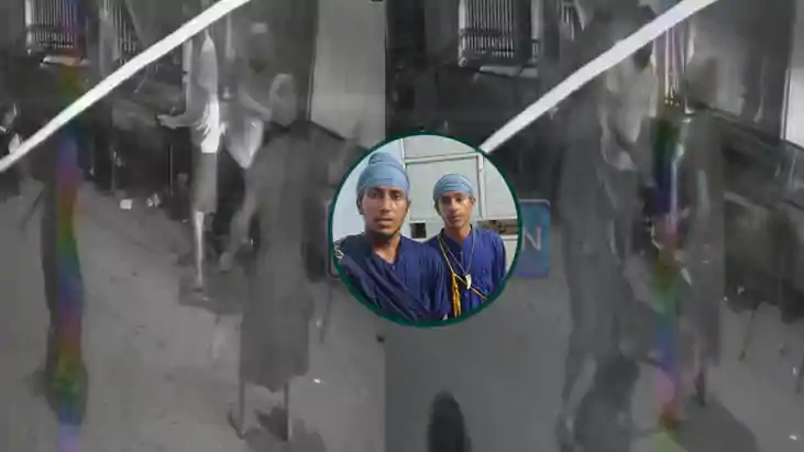 patna city chowk thana nihang sword attack on youth cctv foo