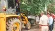Anti-encroachment drive in Rajauli 