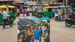 patna bikram bazar no vegetable market tempo stand