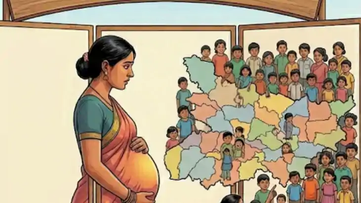 fertility rate in Bihar