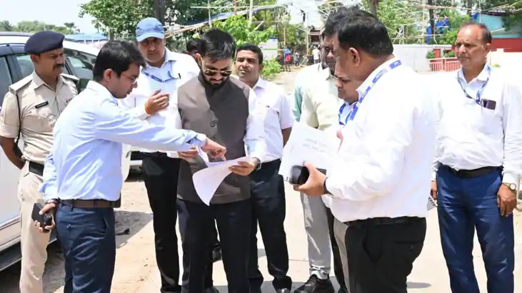 SBPDCL के प्रबंध निदेशक ने राजगीर मलमास मेला क्षेत्र का किया