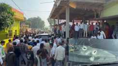 राजद नेता पर गोलीबारी 